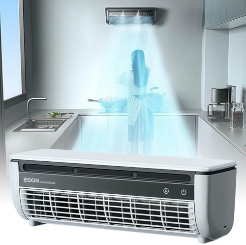 GENERIC Climatiseur Portable Avec Chargement Sans Fil – Installation Murale Pour Cuisine, Chambre à Coucher Et Bureau