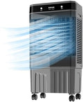 GENERIC Refroidisseur D'air évaporatif Portable, Ventilateur De Refroidissement 3 En 1 Avec Réservoir 40L Et Packs De Glace, Refroidisseur De Marécage Efficace énergétique Pour Le Bureau à Domicile, Fonctionn