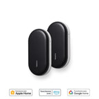  Netatmo Pack 2 Commandes Intelligentes De Climatiseur, Climatisation Connectée, Canicule, Compatible Avec Tous Les Clims Et Pompes à Chaleur, Economie D'énergie, Alexa, Google, Siri, NBU-2-NAC-EU