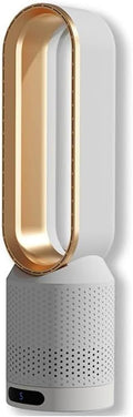 GENERIC Ventilateur Tour 3 En 1, Ventilateur De Refroidissement Sans Pales De 58,4 Cm Avec Télécommande, Ventilateur De Bureau Oscillant à 90°, Minuterie 2H, Circulation D'air Silencieuse Pour Chambre à