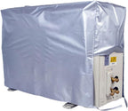  Housse De Climatisation D'extérieur Universelle Pour Climatisation, Housse De Climatiseur, Housse De Climatiseur Extérieur, Protection Extérieure, Double Tissu Et Protection UV, Gris, 96 X 38 X 70 Cm