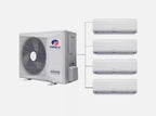 GENERIC 36000BTU Ductless Multi 9K + 12K + 18K Zones Mini Split Climatiseur Et Chauffage