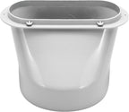  Adaptateur De Tuyau D'échappement Pour Tuyau De Climatisation Portable, Interface De Bouche Plate (15 Cm)