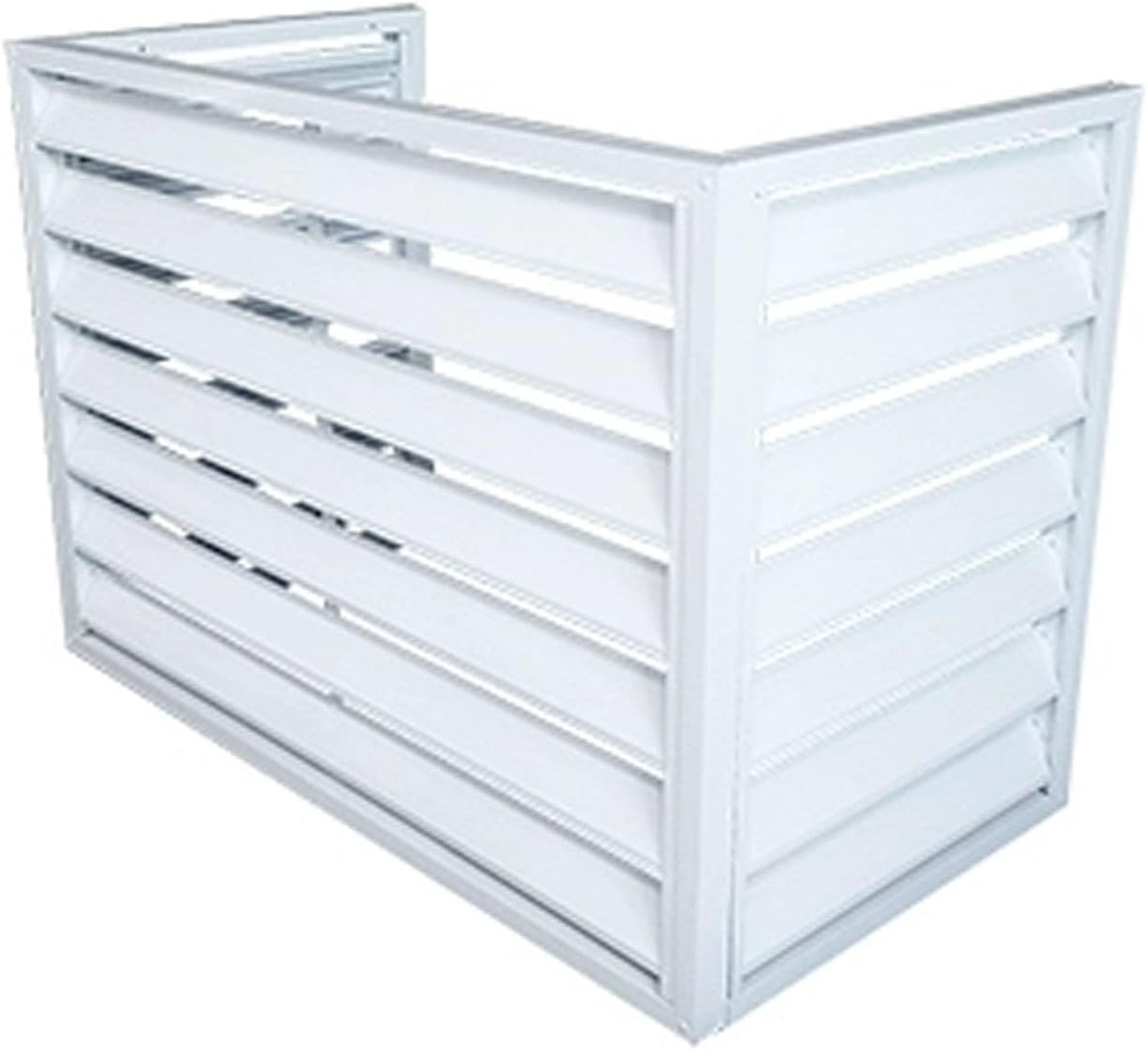 GENERIC Housse De Protection Pour Climatiseur Extérieur Avec Pare-soleil, Grille De Blindage Durable, Idéale Pour Les Unités De Climatisation Externes