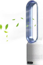 GENERIC Ventilateur Tour 3 En 1, Ventilateur De Refroidissement Sans Pales De 58,4 Cm Avec Télécommande, Ventilateur De Bureau Oscillant à 90°, Minuterie 2H, Circulation D'air Silencieuse Pour Chambre à