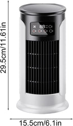  Ventilateur Climatiseur | Ventilateur Personnel Portable Rafraîchisseur D'Air | Vitesses Réglables - Réservoir 300ml - Silencieux Pour Bureau, Domicile Et Voyage