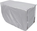  Couvercle De Climatiseur, 94 X 40 X 73cm Couvercle Polyester Argenté Universel Anti-Poussière Étanche Anti-Soleil Anti-Neige Pour Unité Extérieure (3 Tailles Disponibles)