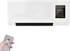  Climatisation 2-en-1 Chauffage De Refroidissement, Unité De Mini-mur Divisé Super Silencieux Avec Télécommande, Portable Sans Foret Installable, Idéal Pour La Chambre De Bureau Maison Économie D'énerg