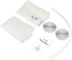  HOOMEE Tissu D’Isolation Pour Fenêtre à Pivot Central Avec Un Périmètre Allant Jusqu’à 300cm- Pour Climatiseur Mobile Et Sèche-Linge – Adapté à Toutes Les Unités Mobiles De Climatisation(2x150CM)