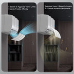 Réglable Déflecteur Climatisation, Universel Deflecteur Climatiseur Coupe-Vent, Soufflage Anti-Direct Pour Maison/Bureau âgés, Néonats, Femmes En Gestation Couvre-vent Défensé (Blanc)