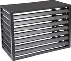 GENERIC Housse De Protection En Aluminium Pour Climatiseur Extérieur Et Pompe à Chaleur Pour Radiateur à Condensateur, Unité CA Divisée, Résistante Aux Intempéries, Protection Durable Et élégante