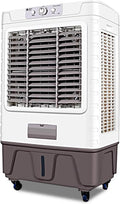  Refroidisseur D'air Par évaporation Commercial, Climatiseur à 3 Vitesses, Grand Réservoir D'eau, Oscillation à 120°, Molette De Défilement, Ventilateur De Climatisation Industriel