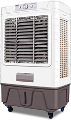  Refroidisseur D'air Par évaporation Commercial, Climatiseur à 3 Vitesses, Grand Réservoir D'eau, Oscillation à 120°, Molette De Défilement, Ventilateur De Climatisation Industriel
