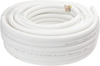  Tuyau De Cuivre Tube En Cuivre Pour Climatiseur 1/4 & 3/8 Pièce De Climatisation Split 20M Avec Un Bobine Isolante HVAC