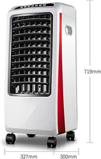  Ventilateur Climatiseur évaporatif Avec Réservoir D'eau De 7 L, Rafraîchisseur D'air Portable Et Humidificateur Avec Télécommande, Idéal Pour La Maison, La Chambre, La Résidence ét