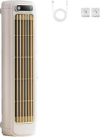  Climatiseur Portable Rechargeable USB, Ventilateur De Bureau à 3 Vitesses Avec Fonctionnement Silencieux, Unité De Refroidissement Murale Pour La Chambre à Coucher, Bureau Et Usage Domestique, Gris De