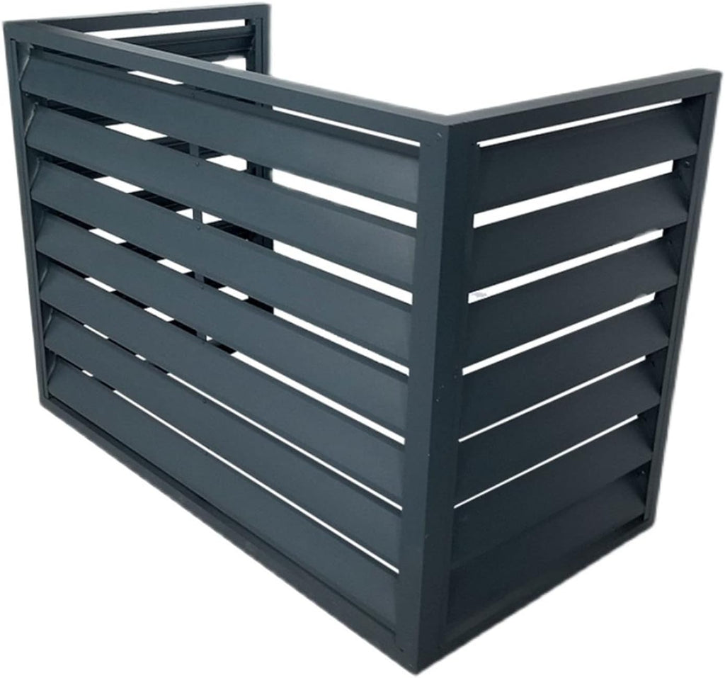 GENERIC Housse De Climatiseur D'extérieur – Protection En Aluminium Pour Pompe à Chaleur, Résistante Aux Intempéries, S'adapte à La Plupart Des Unités, Idéale Pour Une Utilisation Saisonnière, Facile à