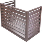  Housse De Climatiseur En Aluminium Toutes Saisons - Décoration Extérieure Pour Climatiseurs Et Poubelles - Protection Autonome Pour équipements Extérieurs