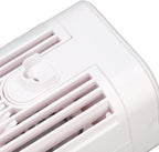  Zerodis Ventilateur De Climatiseur Portable, Refroidisseur D'Air Par évaporation Personnel USB Avec Veilleuse à 3 Vitesses, Réservoir D'eau De 120 Ml, Batterie De 3600 MAh, Pour La