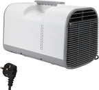  Zerodis Climatiseur Portable 4 500 BTU à Commande Vocale, Refroidissement Intelligent Pour 1,8 à 15 M² Avec Télécommande, économie D'énergie à Faible Bruit Pour Camping, (Prise UE 220V)