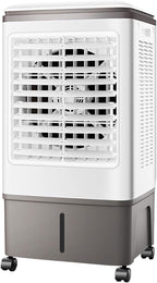 GENERIC Refroidisseur D'air Par évaporation Avec Ventilateur, Réservoir D'eau De 30 L, 3 Vitesses, Oscillation à 120°, 2 Blocs De Glace, Climatiseur Portable Pour Garage, Terrasse, Jardin Ou Usine.