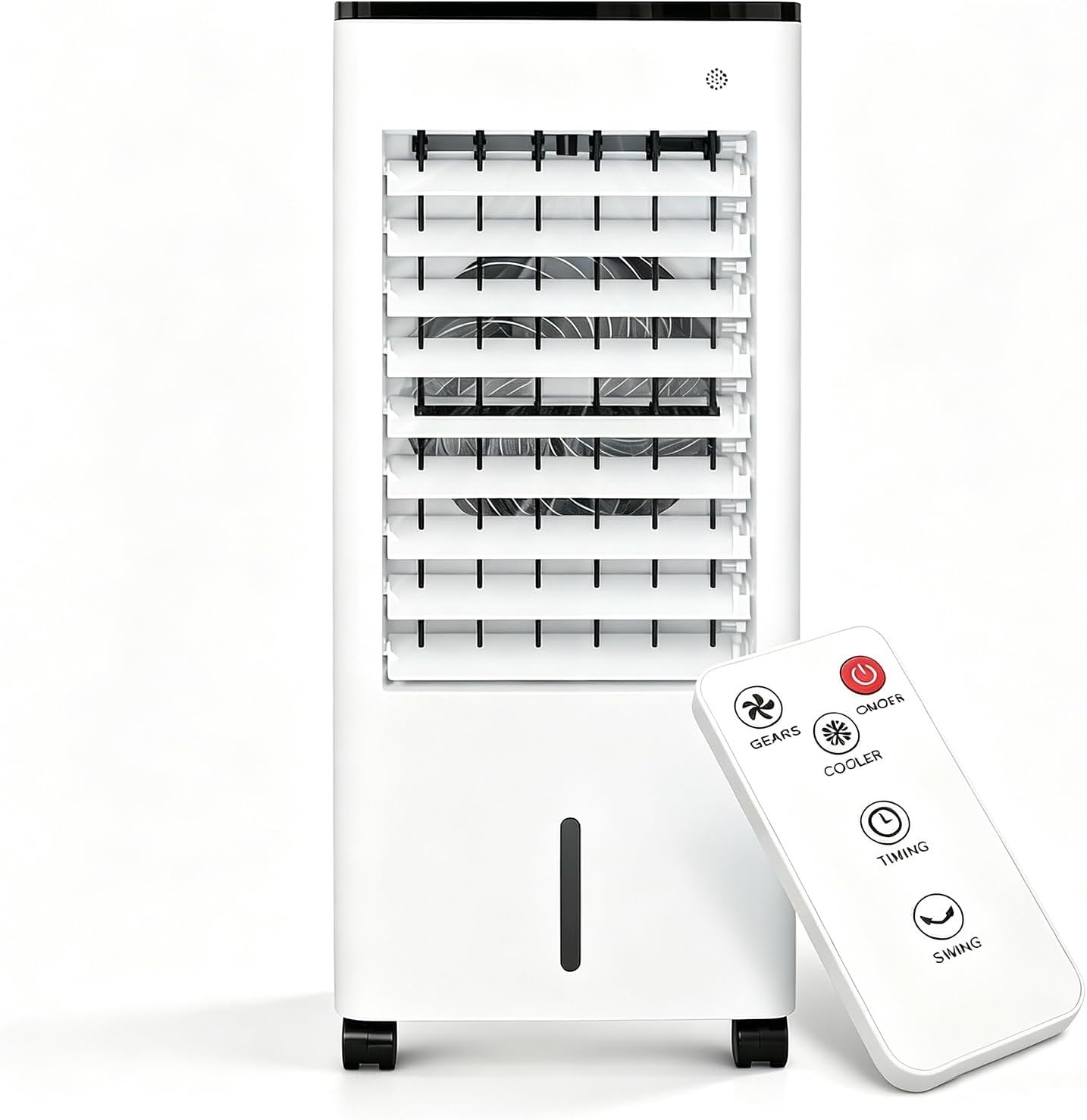  Rafraîchisseur D'air Par évaporation Mobile Avec 3 Modes De Refroidissement Réglables, Rafraîchisseur D'air Par évaporation Portable Avec Réservoir à Remplissage Par Le Haut