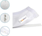  HOOMEE Tissu D’Isolation Pour Fenêtre à Pivot Central Avec Un Périmètre Allant De 381cm à 460cm - Pour Climatiseur Mobile Et Sèche-Linge - Adapté à Toutes Les Unités Mobiles De Climatisation