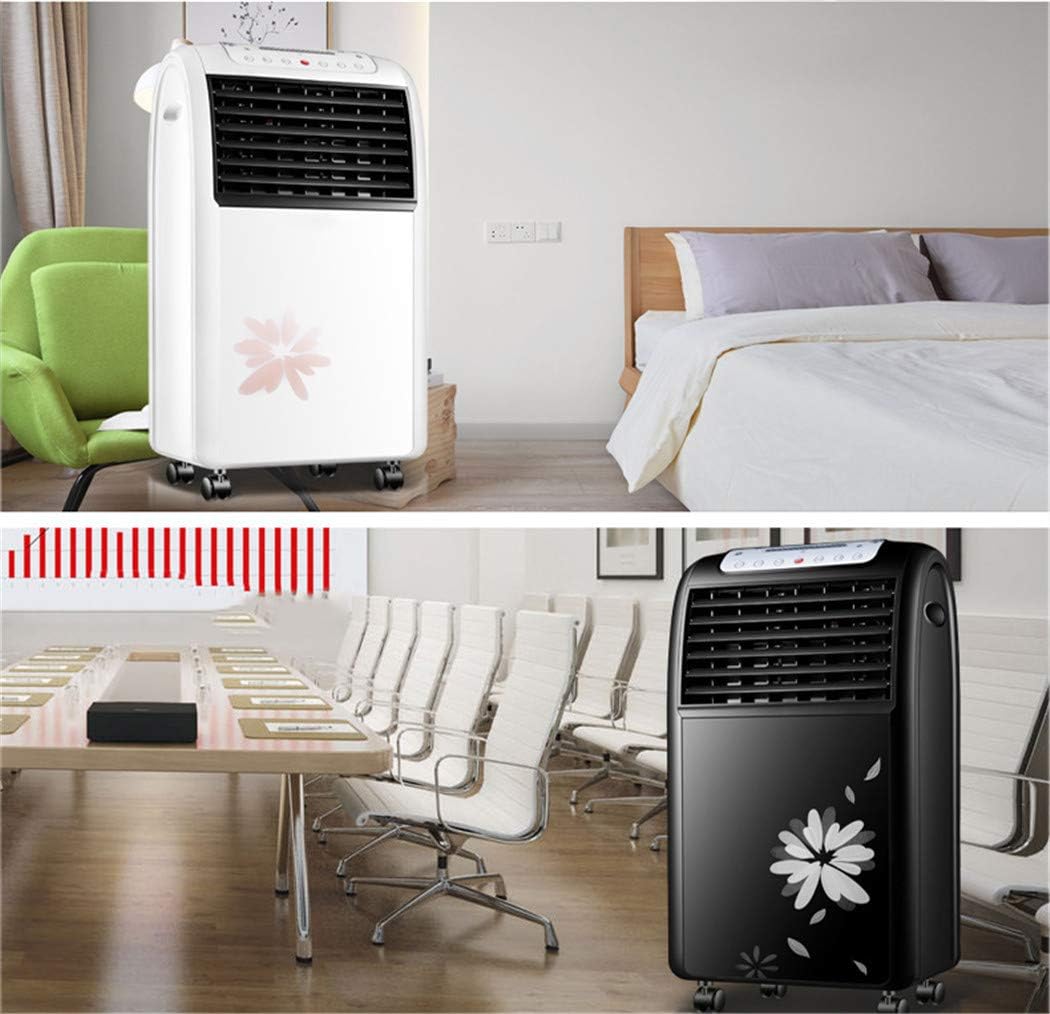  Climatiseur Air Portable Cooler Climatisation Mobile Silencieux Ventilateur Refroidisseur D'air Avec Humidificateur (Blanc)
