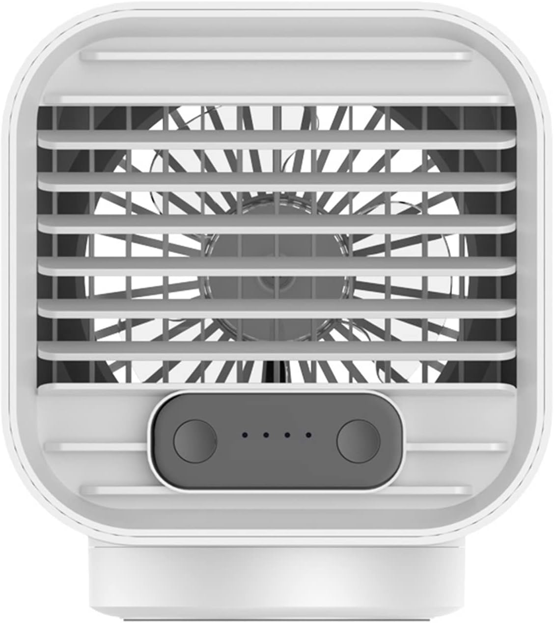  DieffematicKTY Climatiseur Mobile Electric Fan Cooling Humidifier Portable Air Conditioner Bench Top Air Cooler (Color : White)