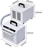 Climatiseur Split 13 000 Btu Avec Wi-FI, Télécommande Et Minuterie 24 H, Idéal Pour La Chambre, Le Bureau Ou Le Camping. Installation Facile, Aucun Montage Requis
