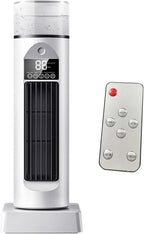  Ventilateur De Climatiseur – Refroidisseur D'air Par Évaporation Sans Pales, Ventilateur De Refroidissement Avec Minuterie À Distance, Système D'humidification D'espace Silencieux | Dispositif De Refr