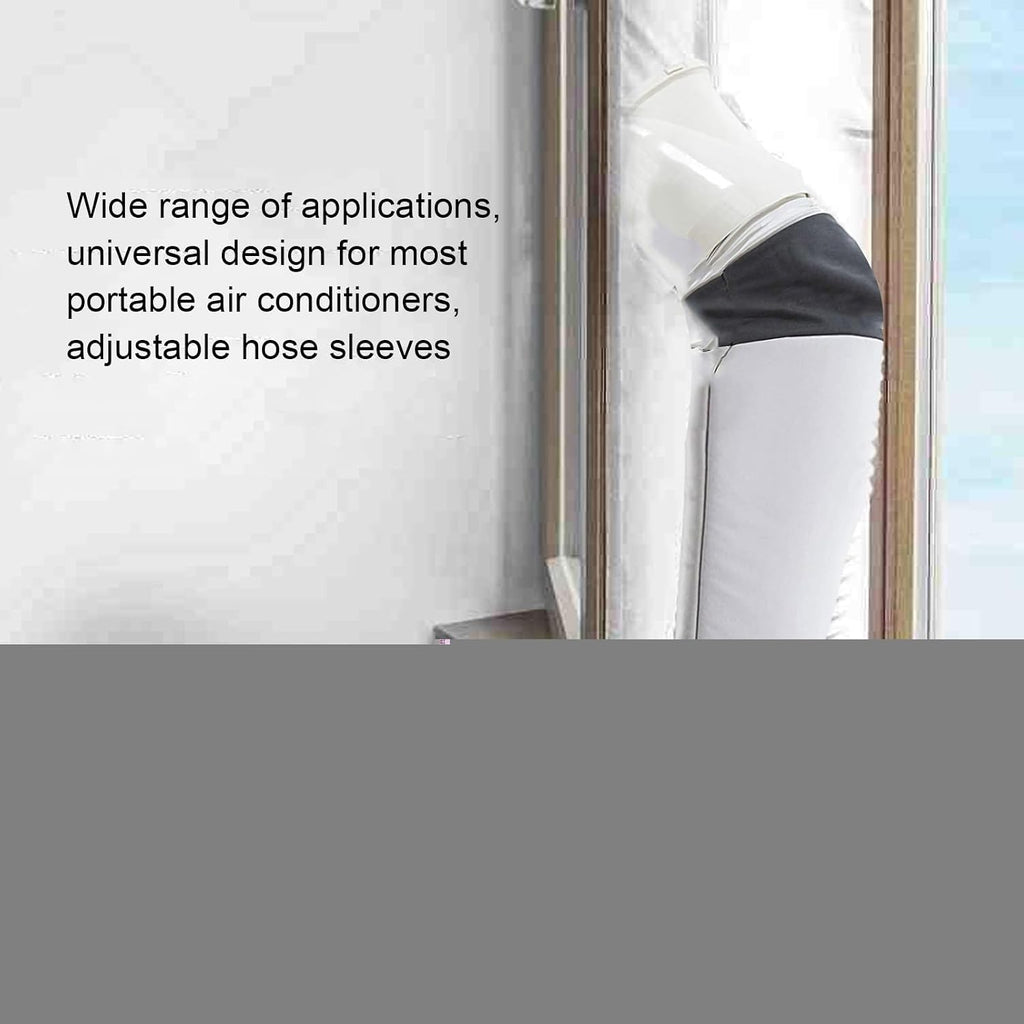  Couvercle De Tuyau De Climatisation Portable, Protection Pour Tuyau Climatiseur, Isolation T-uyau Climatiseur Manchon, T-uyau D'échappement De 5,9 "de Diamètre