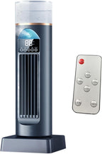 Ventilateur De Climatiseur – Refroidisseur D'air Par Évaporation Sans Pales, Ventilateur De Refroidissement Avec Minuterie À Distance, Système D'humidification D'espace Silencieux | Dispositif De Refr