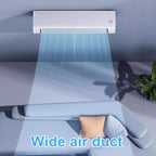  Climatiseur Portable, Conception Sans Lame, Télécommande Sans Fil, 3 Vitesses, Fonctionnement Silencieux, Support Mural, Sortie D'air Long, Chambres à Coucher Cool, Bureaux, Pas De Fenêtre Nécessaire
