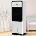 GENERIC Refroidisseur D'air Portable Avec Télécommande, Réservoir 3L Et Packs De Glace, 4 Modes, 3 Vitesses, Oscillation De 120 °, Refroidisseur évaporatif Silencieux Pour Chambre à Coucher, Bureau, Refroidis
