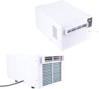  Refroidisseur D'air Portable, 280 W, 16-30 ℃, Mode Veille, Climatiseur Compact, Chargement USB, Télécommande, Faible Consommation Pour Dortoir Scolaire (Prise UE 220V)