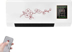  Climatisation 2-en-1 Chauffage De Refroidissement, Unité De Mini-mur Divisé Super Silencieux Avec Télécommande, Portable Sans Foret Installable, Idéal Pour La Chambre De Bureau Maison Économie D'énerg