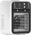  Climatiseur Portable, Ventilateur Sans Pale, Refroidisseur D'air Personnel Avec 3 Vitesses, Refroidisseur Par évaporation 3 En 1, Ventilateur De Glace, Ventilateur Humidificateur Avec Fonction