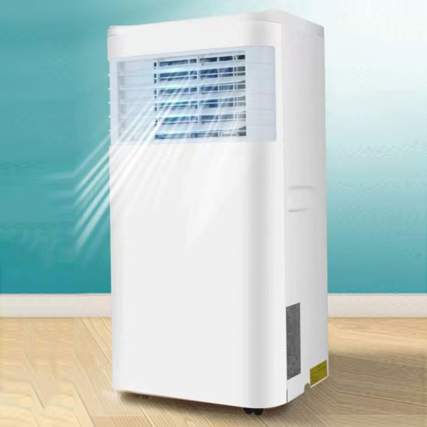 GENERIC Climatiseur Portable Pour Pièces Jusqu'à 30 M², Unité AC Silencieuse Avec Télécommande, écran LED, Minuterie 24 Heures, Mode Veille, Kit De Fenêtre Pour Chambre à Coucher Ou Bureau