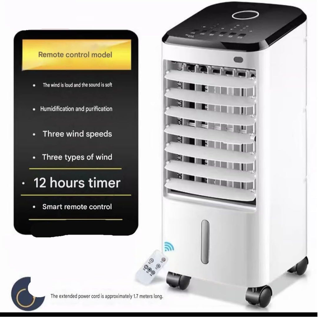 GENERIC Humidificateur De Refroidisseur D'air Climatiseur Purificateur Et Ironisateur 6L Evaporatif Innovant 5-en-1 Appareil