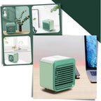  Climatiseur Portable, Ventilateur De Bureau 3 En 1 Avec 3 Vitesses De Vent, Pour La Maison, Le Bureau, La Chambre à Coucher, Adapté Aux Animaux Et Aux Enfants
