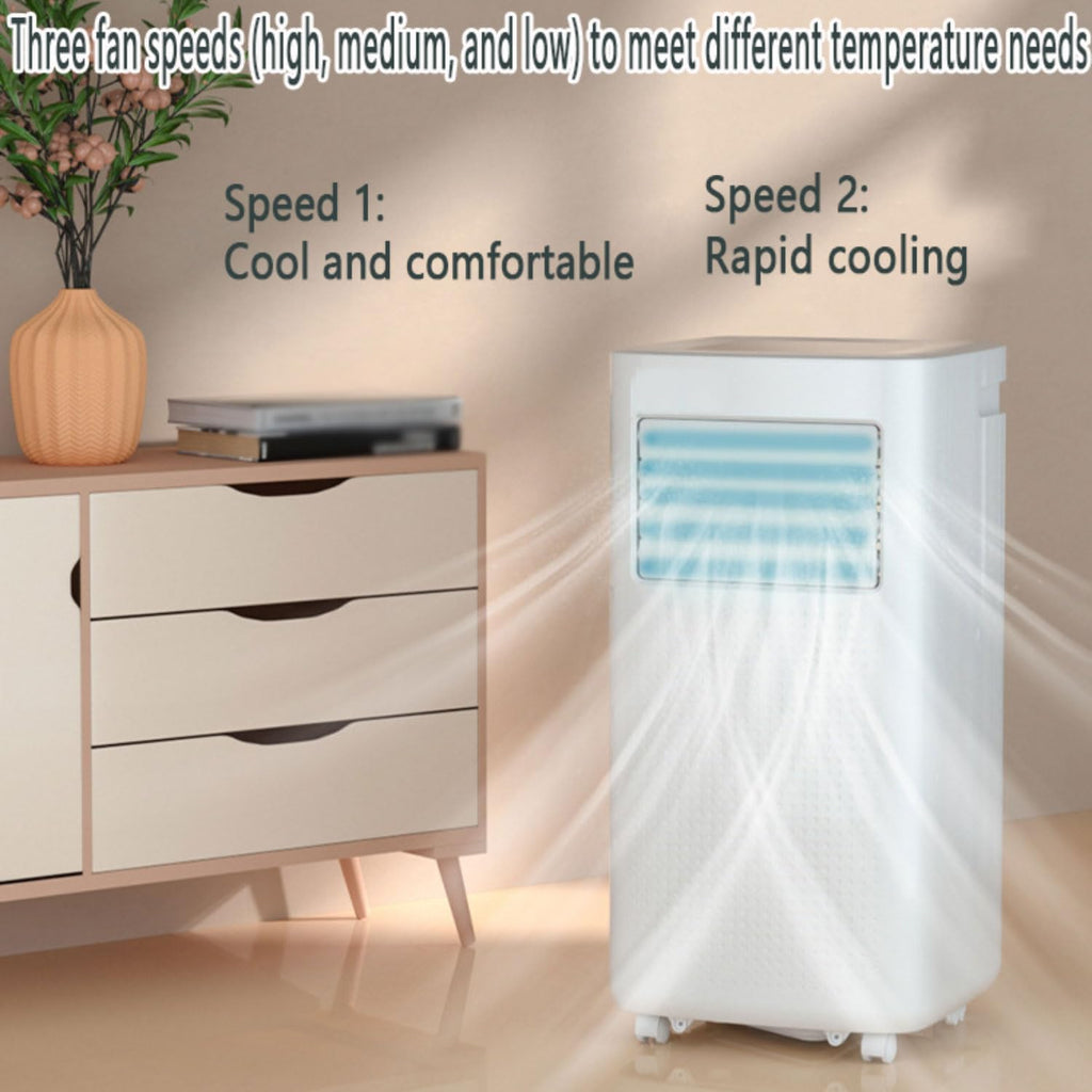  Unité De Climatisation Portable Avec Ventilateur Déshumidificateur 7000BTU Smart Cooling Pour La Chambre à Coucher Fonctionnement Silencieux Facile Setup Sleep Mode Window Kit Inclus