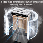 GENERIC Réservoir D'évaporation Portable 45L, Télécommande, 3 Vitesses, 12H Minuterie, 120 Oscillation, Fonctionnement Silencieux, Mobilité Facile, Idéal Pour Le Refroidissement De La Salle De Bureau à Domici