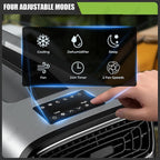  Climatiseur Portable 2 En 1 Pour Camping-Car, 5200 BTU, 400 W, Silencieux, Avec Compresseur, Faible Consommation D'énergie, Idéal Pour Tentes Et Camping-Cars. Fonction Déshumidification Gray