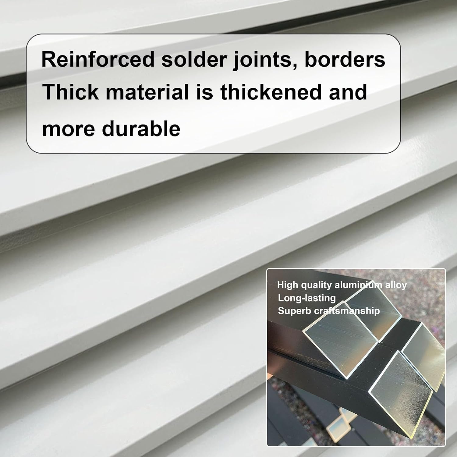 GENERIC Housse De Protection En Aluminium Marron Pour Climatiseurs Et Pompes à Chaleur - Protection Contre Le Bruit - Résistant Aux Intempéries - Idéal Pour Une Utilisation En Extérieur