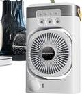  Climatiseur Personnel - Climatiseur De Ventilateur Plus Frais Bas Bruit - Humidificateur De Bureau D'inclinaison à 120 Degrés Avec 3 Modes De Brouillard Pour Chambre, Salon