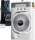  Climatiseur Personnel - Climatiseur De Ventilateur Plus Frais Bas Bruit - Humidificateur De Bureau D'inclinaison à 120 Degrés Avec 3 Modes De Brouillard Pour Chambre, Salon
