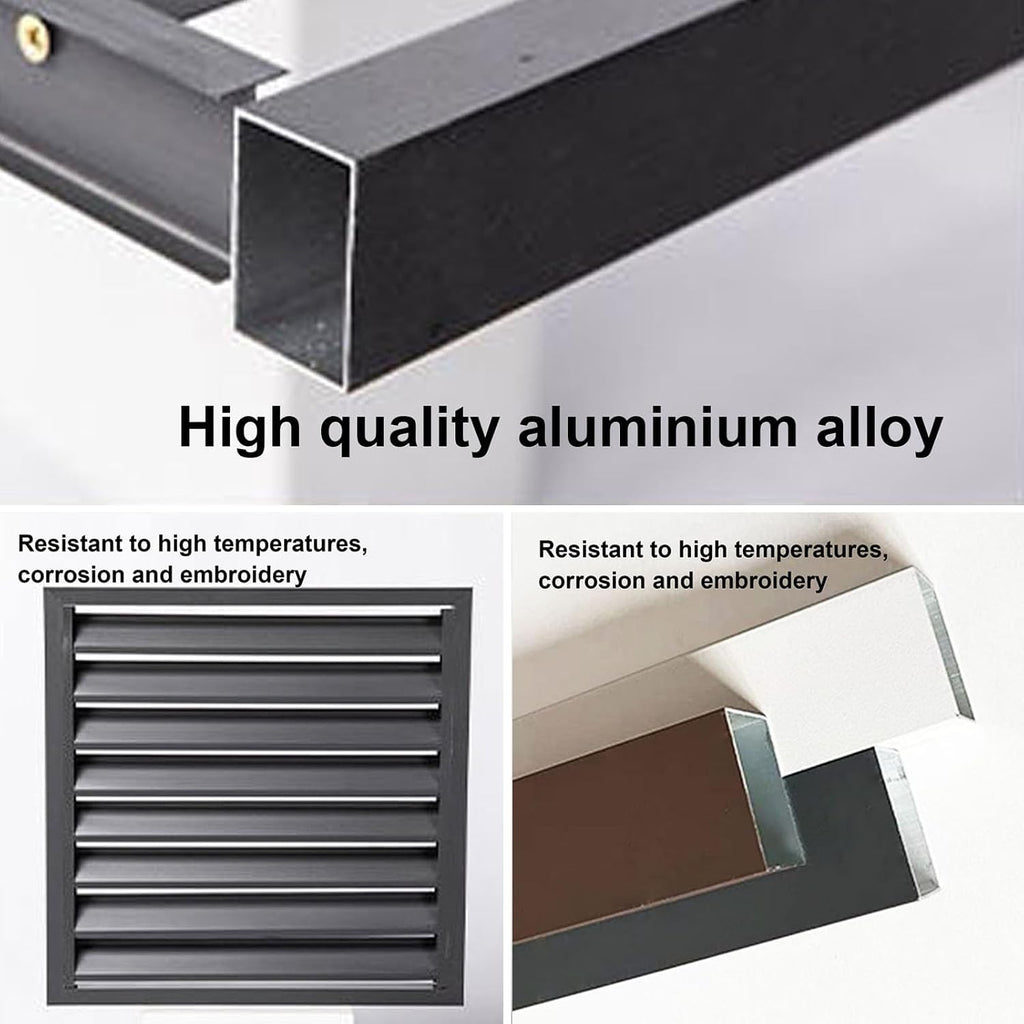 GENERIC Housse De Climatiseur D'extérieur – Protection En Aluminium Pour Pompe à Chaleur, Résistante Aux Intempéries, S'adapte à La Plupart Des Unités, Idéale Pour Une Utilisation Saisonnière, Facile à