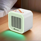  Ventilateur De Climatiseur Portable, 3 Vitesses Rechargeable, Ventilateur De Bureau Pour La Maison, L'extérieur, L'intérieur, Le Camping, La Pêche, Idéal Pour Le Salon, Le Pique-nique, La Voiture, Le