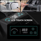GENERIC Climatiseur De Camping Portable – 6000 BTU DC 48 V 450 W Avec Télécommande, Fonctionnalité 4 En 1 : Refroidissement, Ventilateur, Déshumidification Et Mode Veille, Idéal Pour Jusqu'à 100 M²